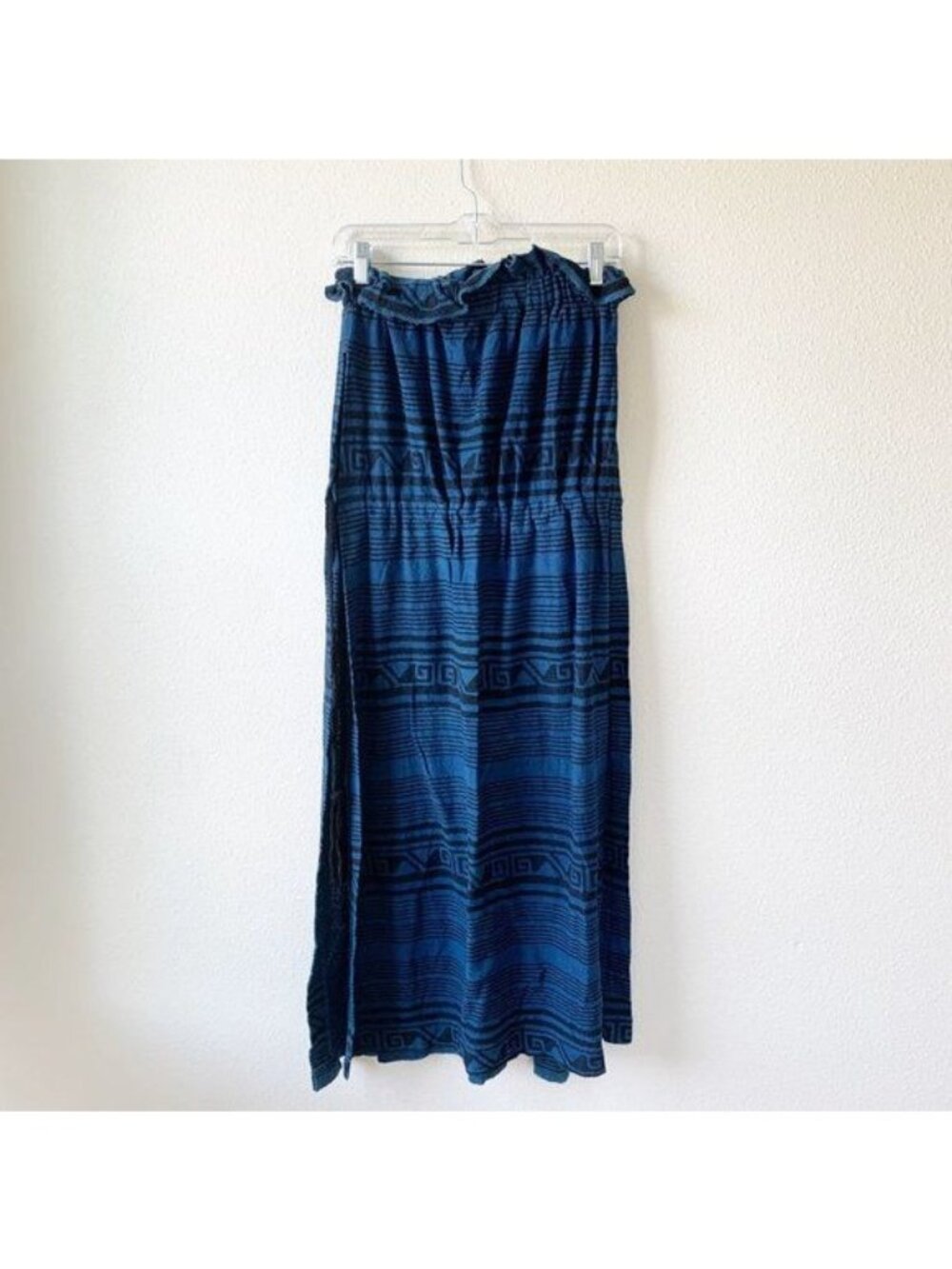 Free People New Romantics Madagascar Blue Tunic XS